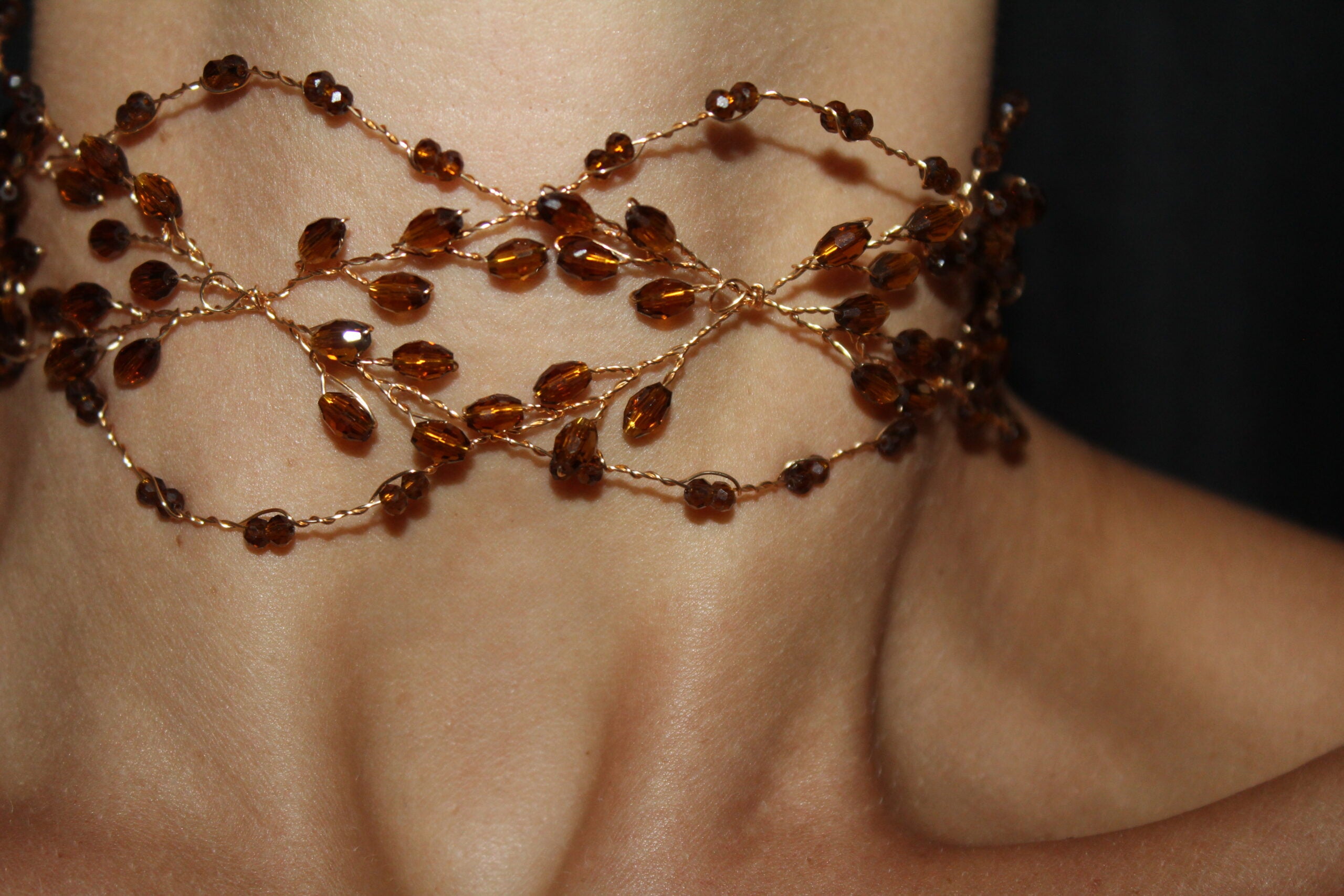 Gargantilla Santa Elena Ámbar