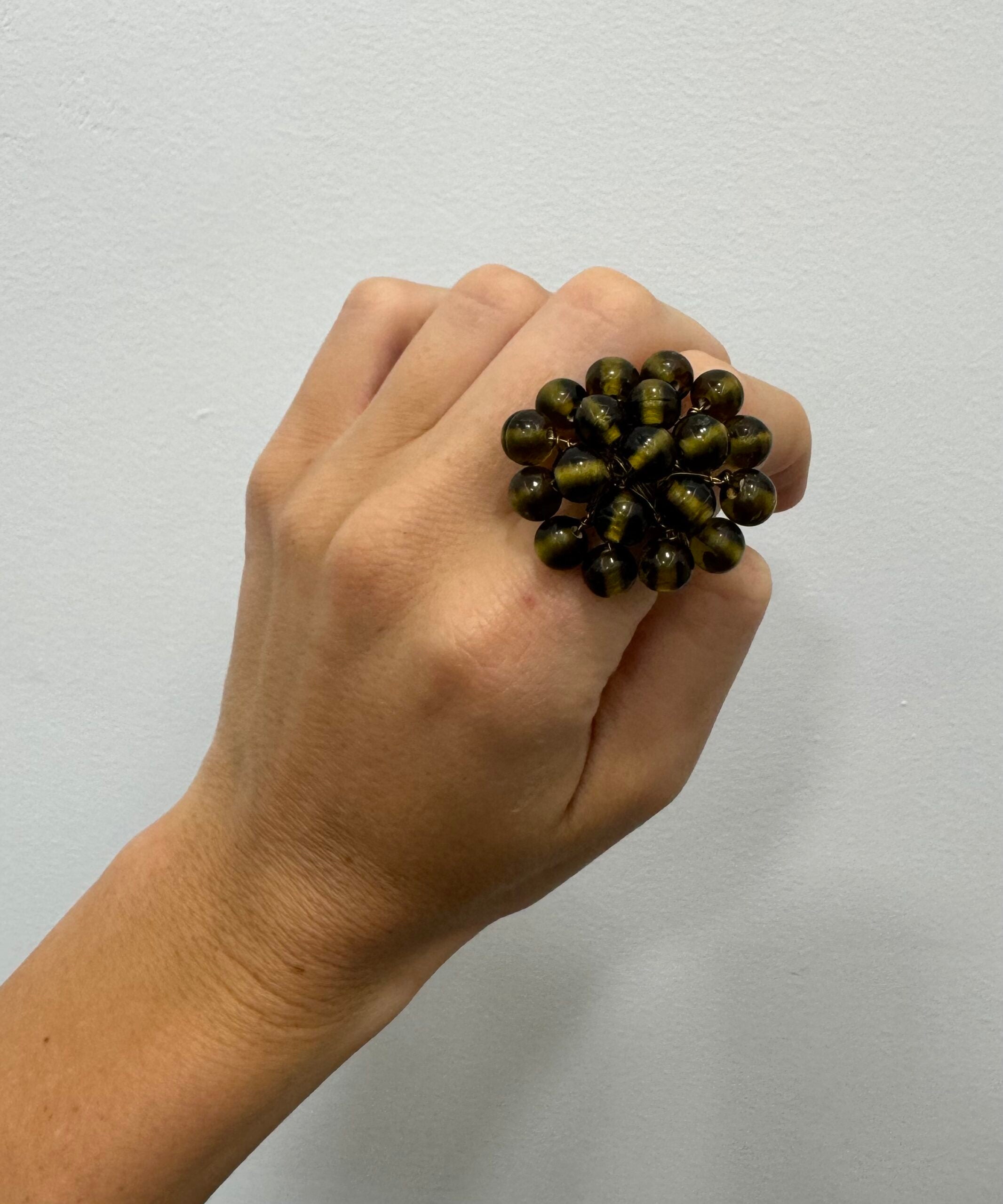 Anillo Majorelle Caqui talla 8 US