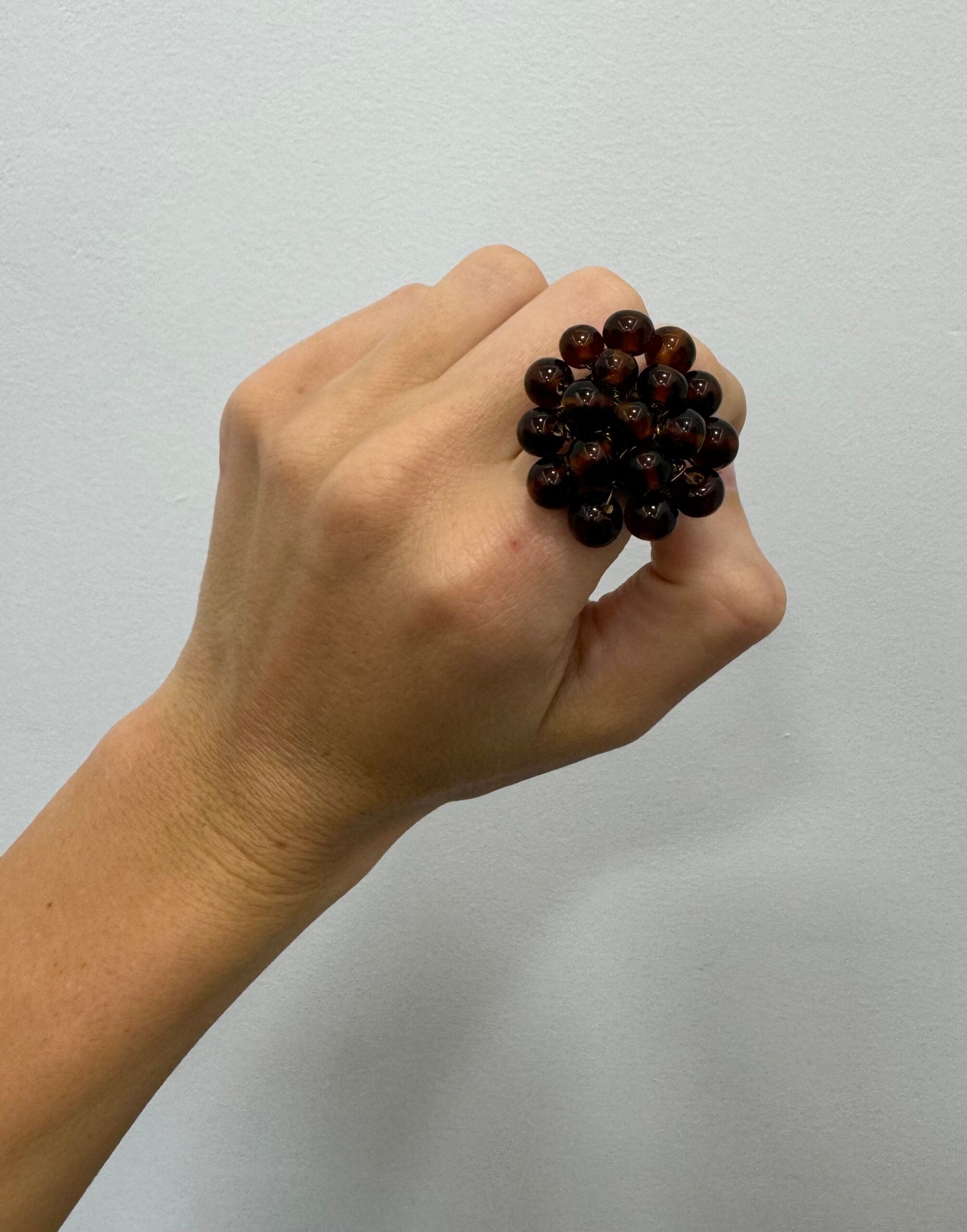 Anillo Majorelle Marrón talla 8 US