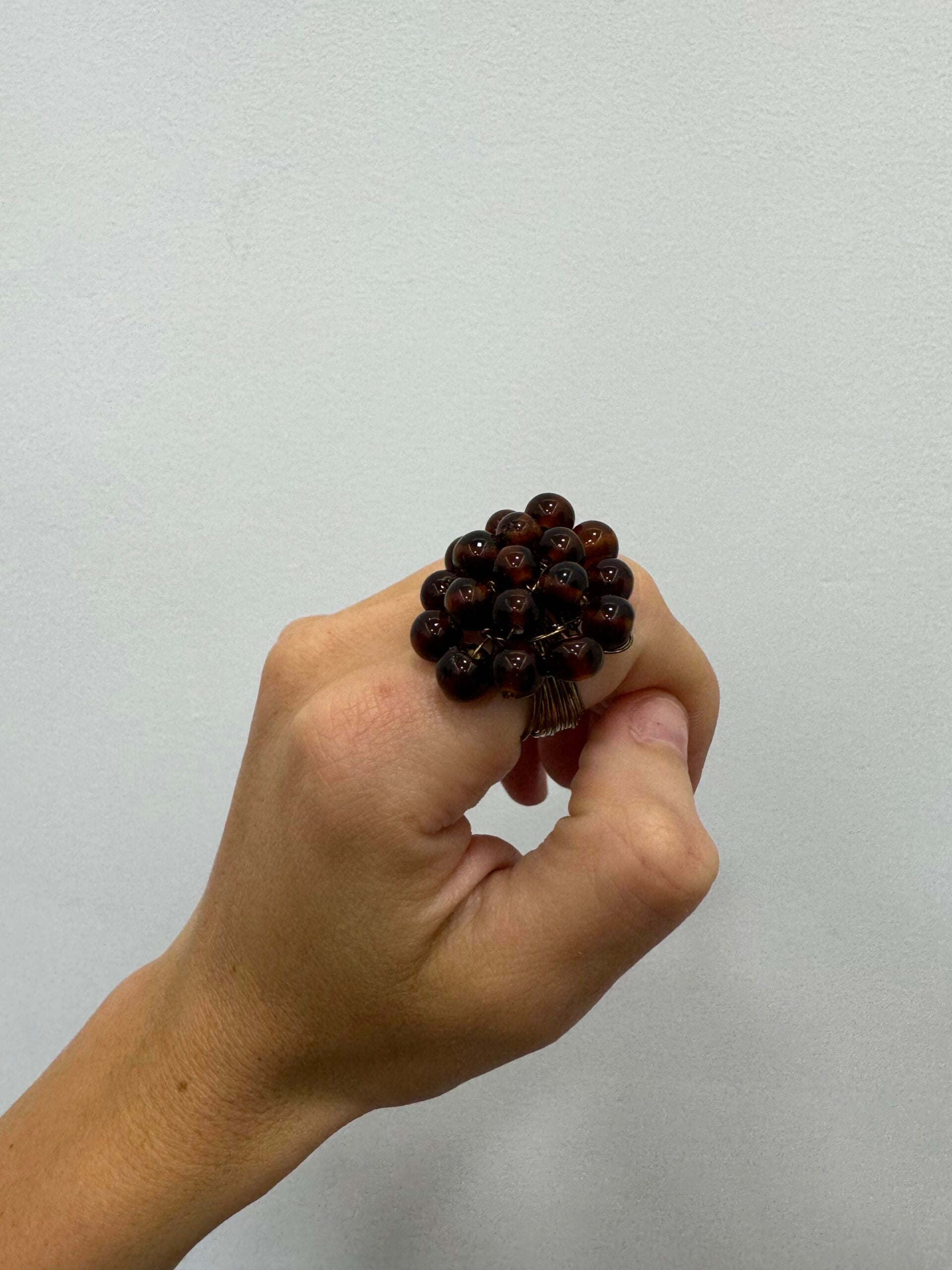 Anillo Majorelle Marrón talla 8 US