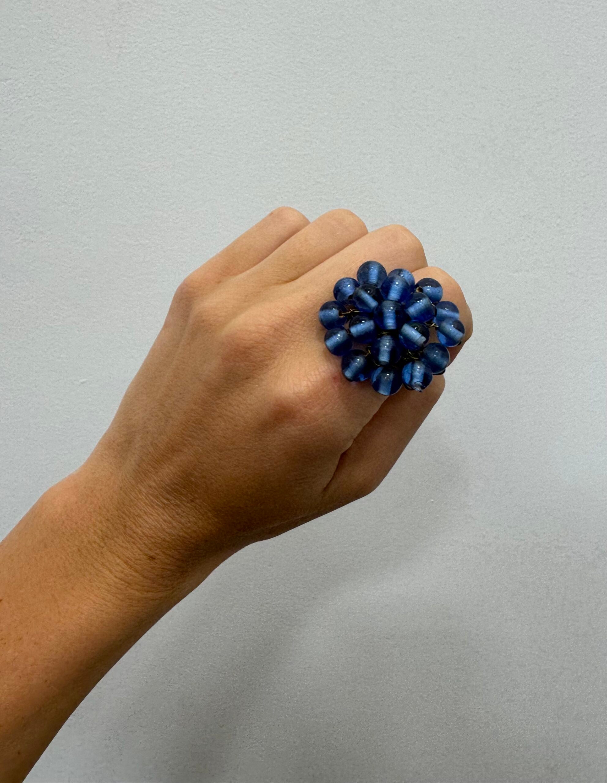 Anillo Majorelle Azul vaquero talla 7 US