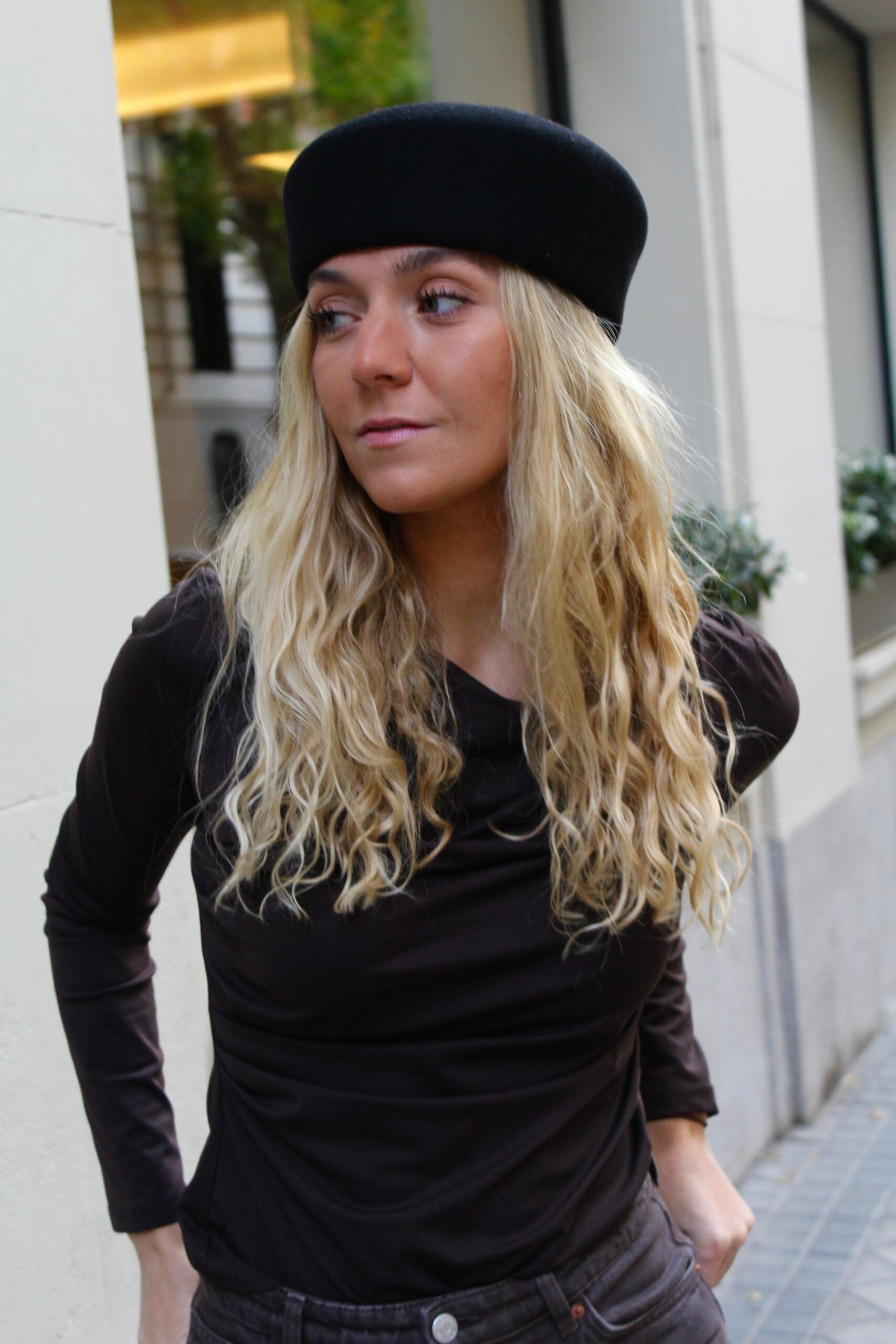 Casquete Karenina - Negro