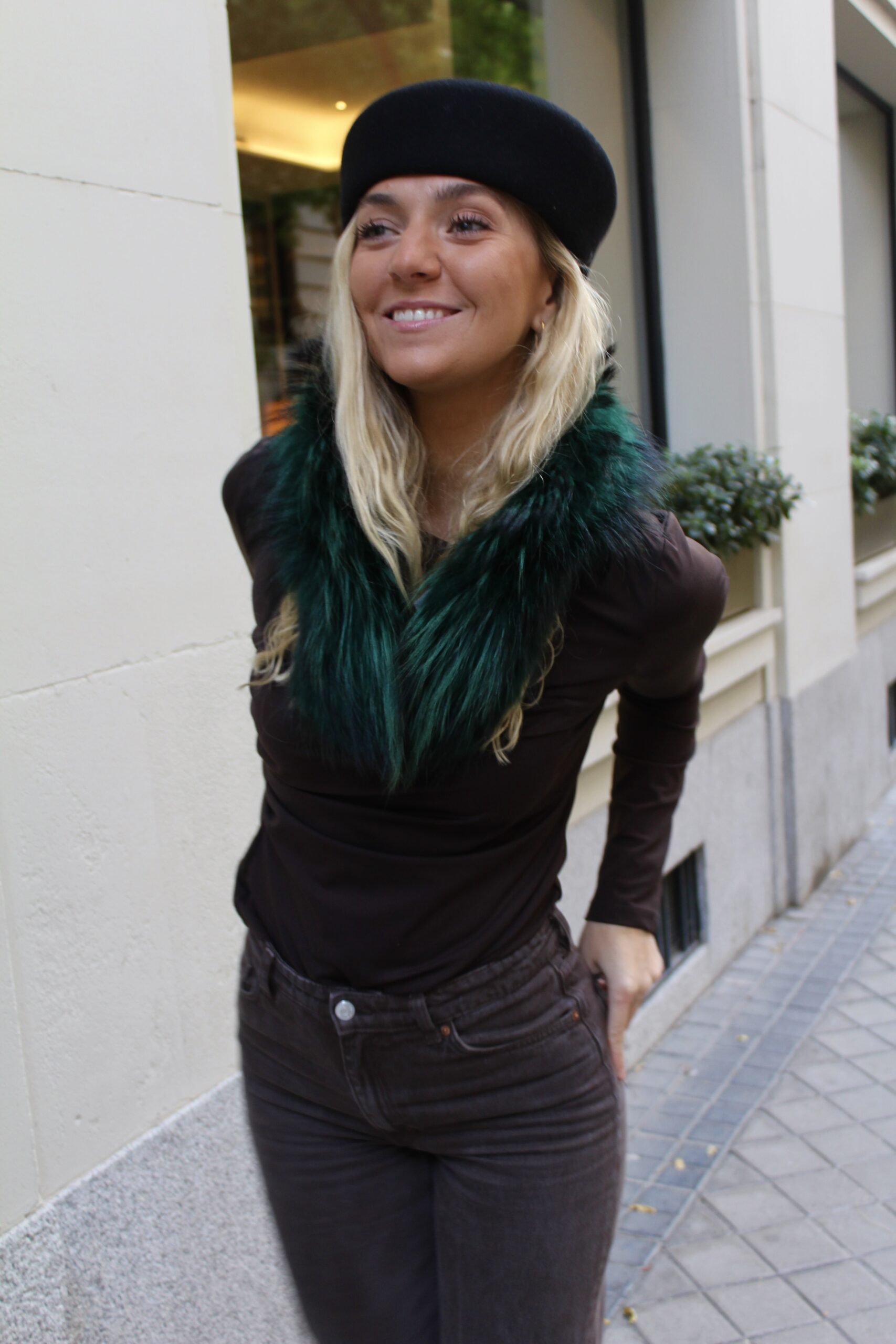 Casquete Karenina - Negro