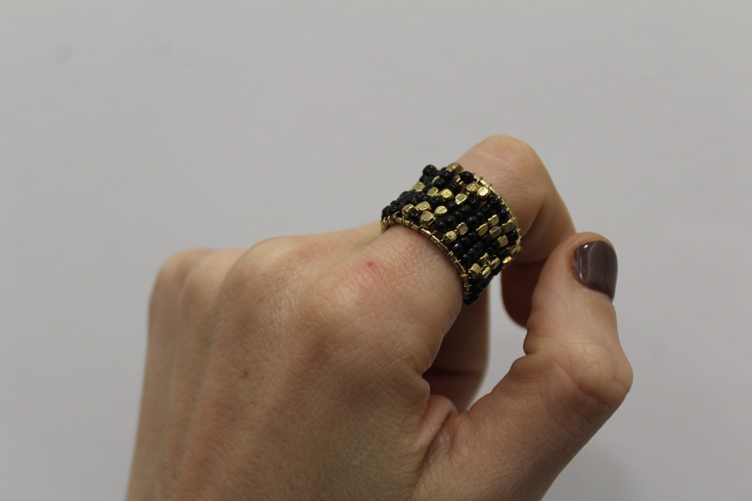 Anillo Kate Negro